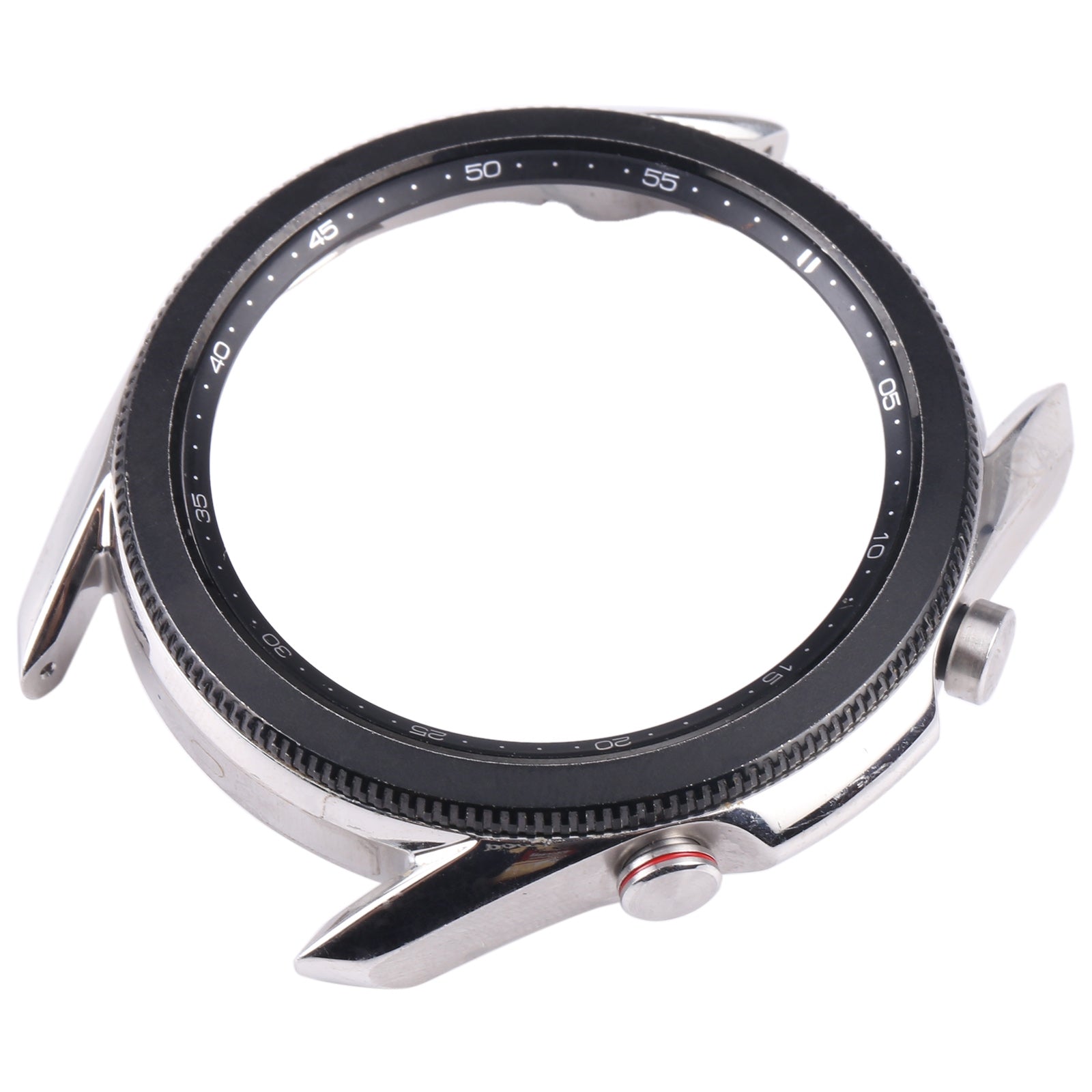 Original LCD Screen Frame Bezel Plate For Samsung Galaxy Watch 3 45mm SM-R840 (Silver)