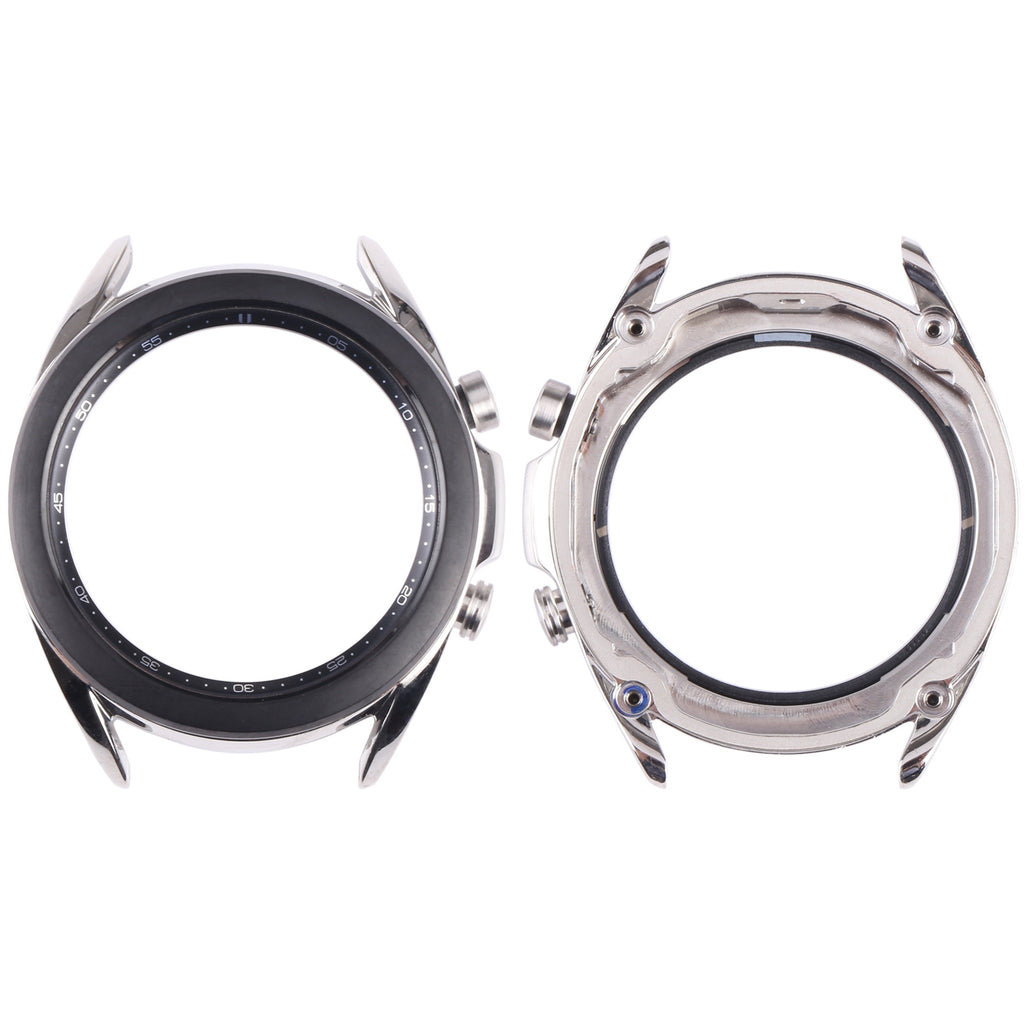 Original LCD Screen Frame Bezel Plate For Samsung Galaxy Watch 3 41mm SM-R850 (Silver)