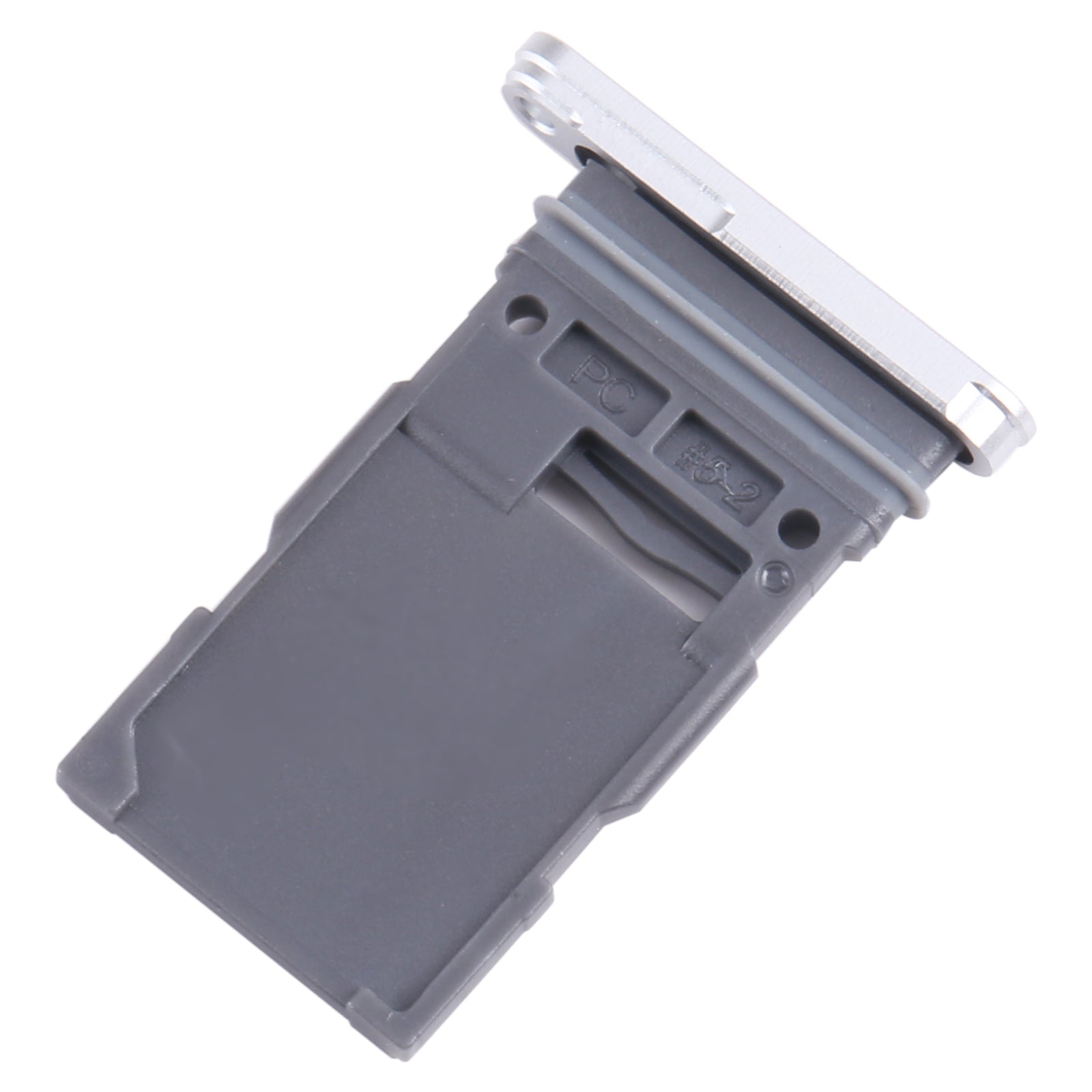 For Samsung Galaxy S23 FE SM-S711B Original SIM Card Tray (Silver)