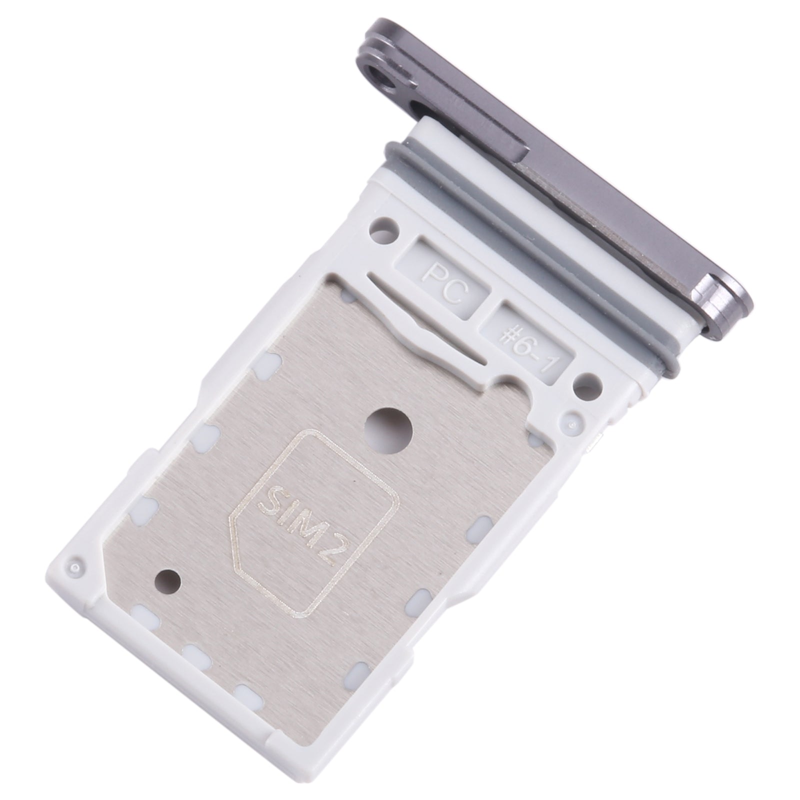 For Samsung Galaxy S23 FE SM-S711B Original SIM + SIM Card Tray (Grey)