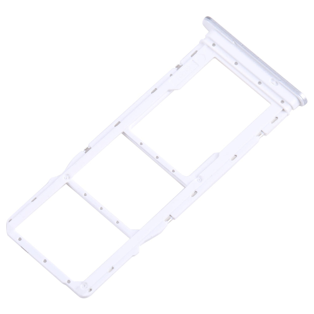 For Samsung Galaxy A05 SM-A055 Original SIM + SIM Card Tray + Micro SD Card Tray (Silver)
