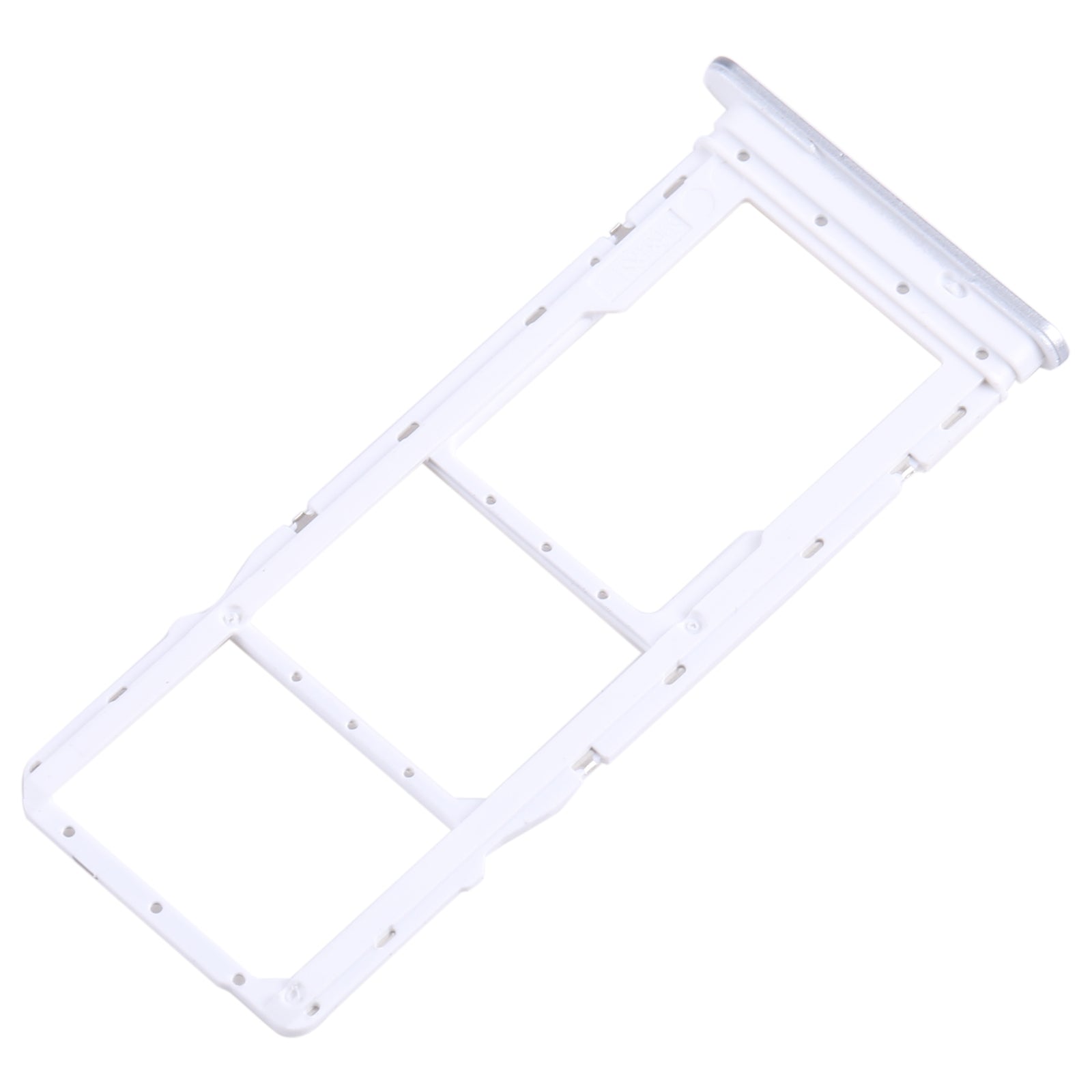 For Samsung Galaxy A05 SM-A055 Original SIM + SIM Card Tray + Micro SD Card Tray (Silver)
