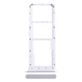 For Samsung Galaxy A05 SM-A055 Original SIM + SIM Card Tray + Micro SD Card Tray (Silver)