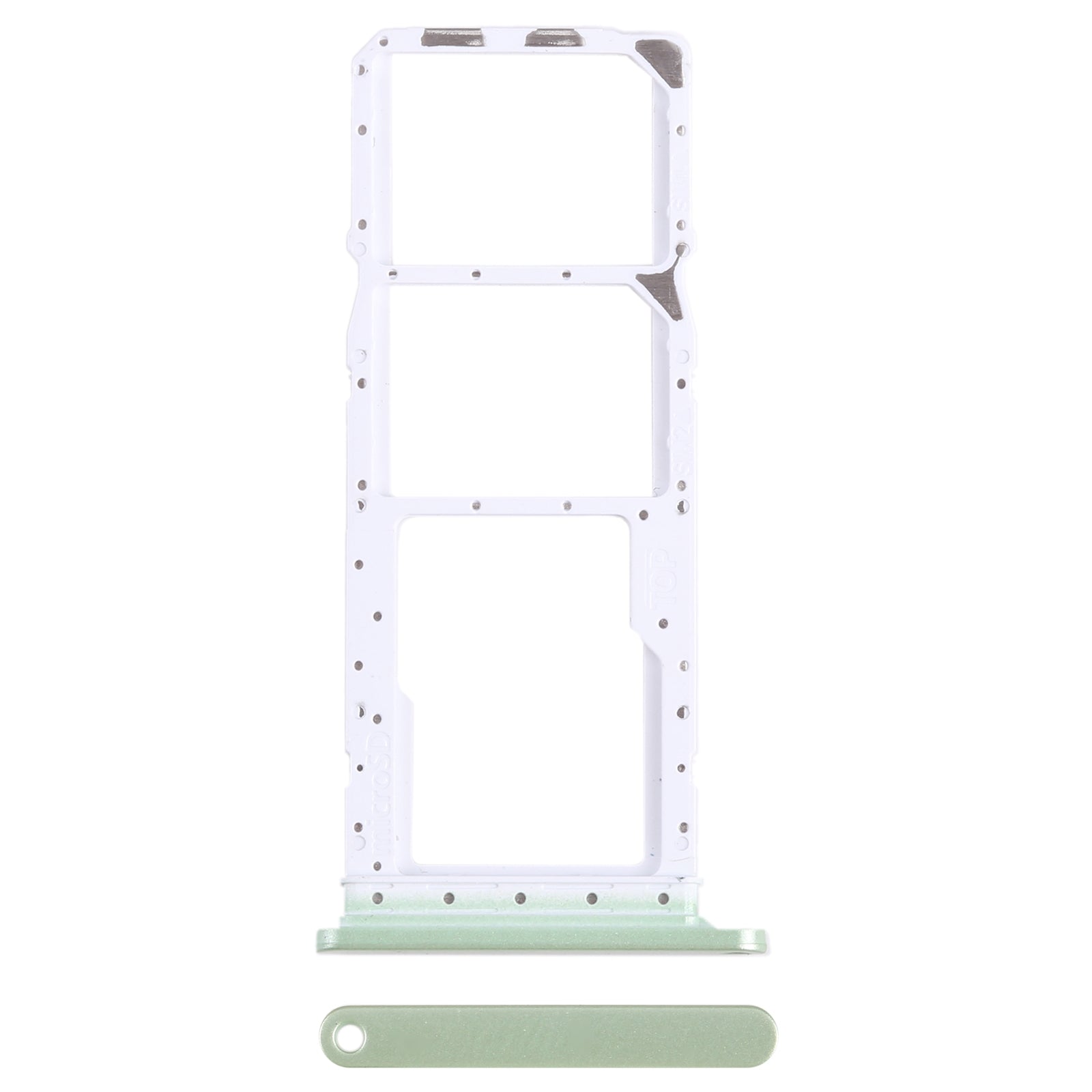 For Samsung Galaxy A05s SM-A057 Original SIM + SIM Card Tray + Micro SD Card Tray (Green)