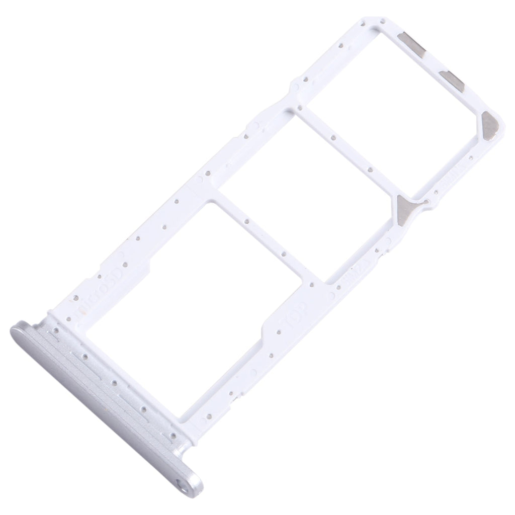 For Samsung Galaxy A05s SM-A057 Original SIM + SIM Card Tray + Micro SD Card Tray (Silver)