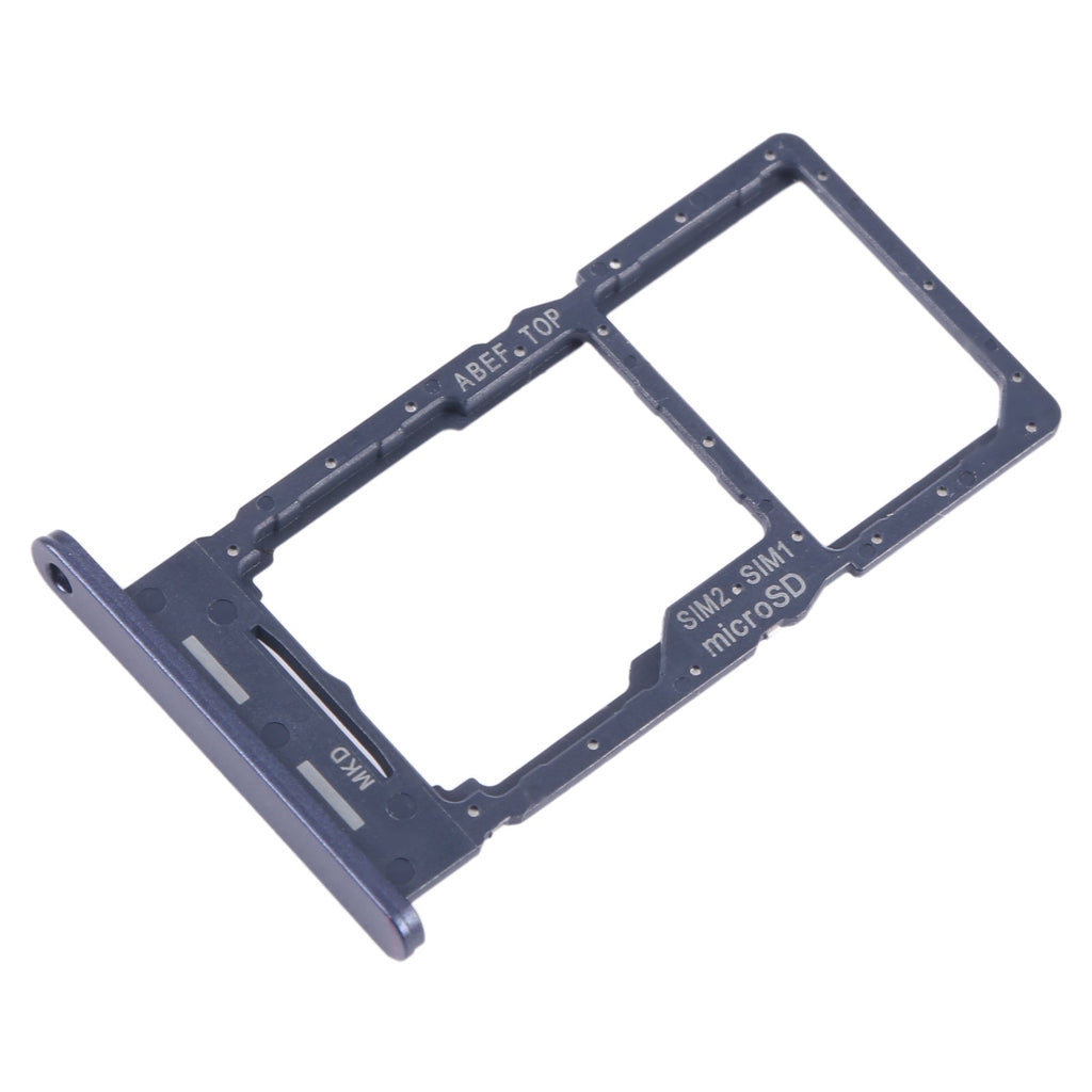 For Samsung Galaxy A25 5G SM-A256B Original SIM Card Tray + SIM Card Tray / Micro SD Card Tray (Black)