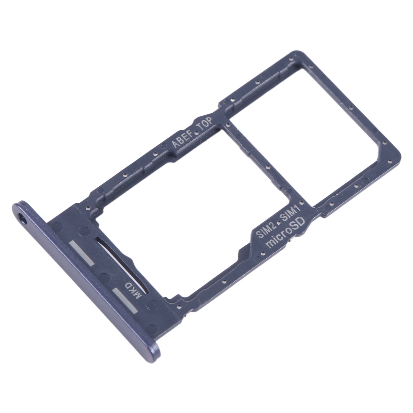 For Samsung Galaxy A25 5G SM-A256B Original SIM Card Tray + SIM Card Tray / Micro SD Card Tray (Black)