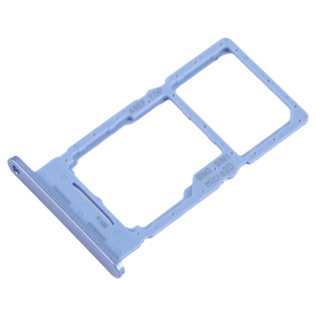For Samsung Galaxy A25 5G SM-A256B Original SIM Card Tray + SIM Card Tray / Micro SD Card Tray (Blue)