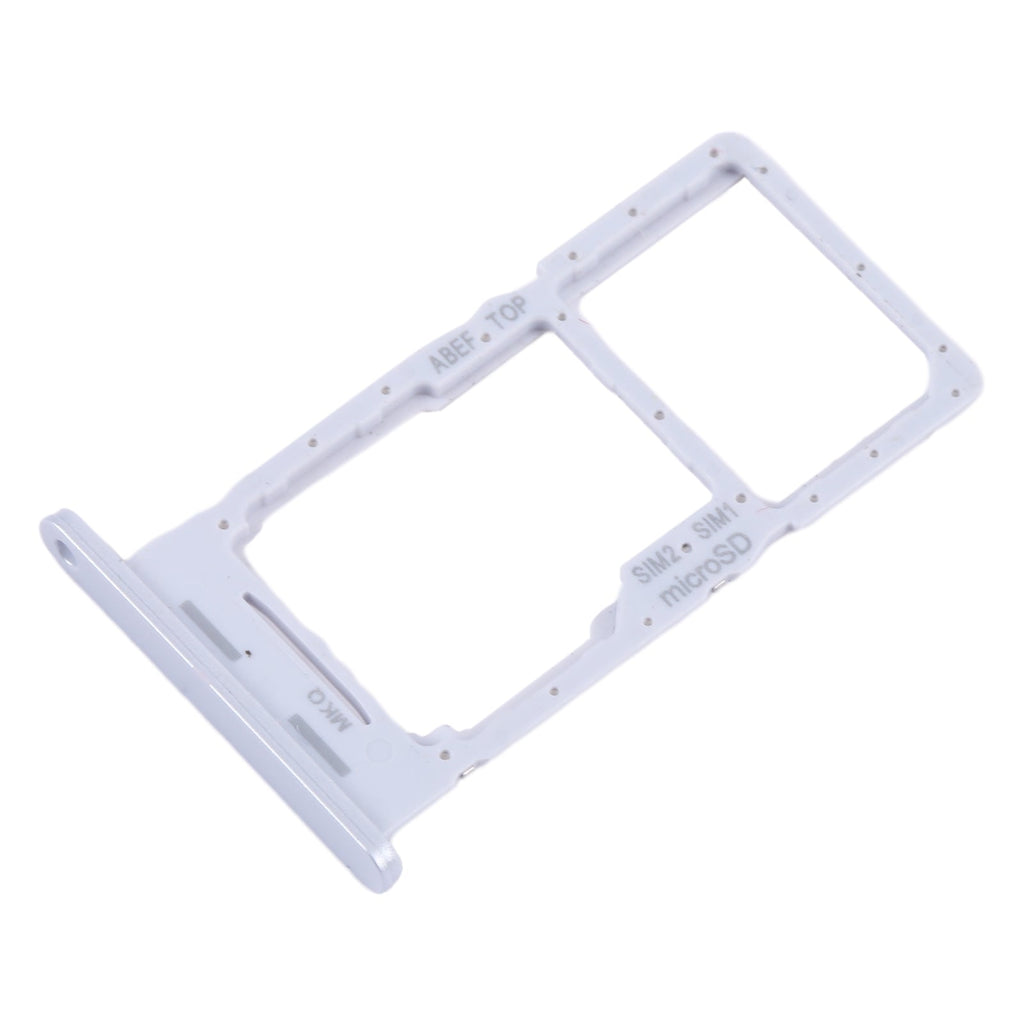 For Samsung Galaxy A25 5G SM-A256B Original SIM Card Tray + SIM Card Tray / Micro SD Card Tray (Silver)