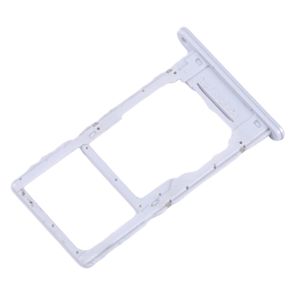 For Samsung Galaxy A25 5G SM-A256B Original SIM Card Tray + SIM Card Tray / Micro SD Card Tray (Silver)