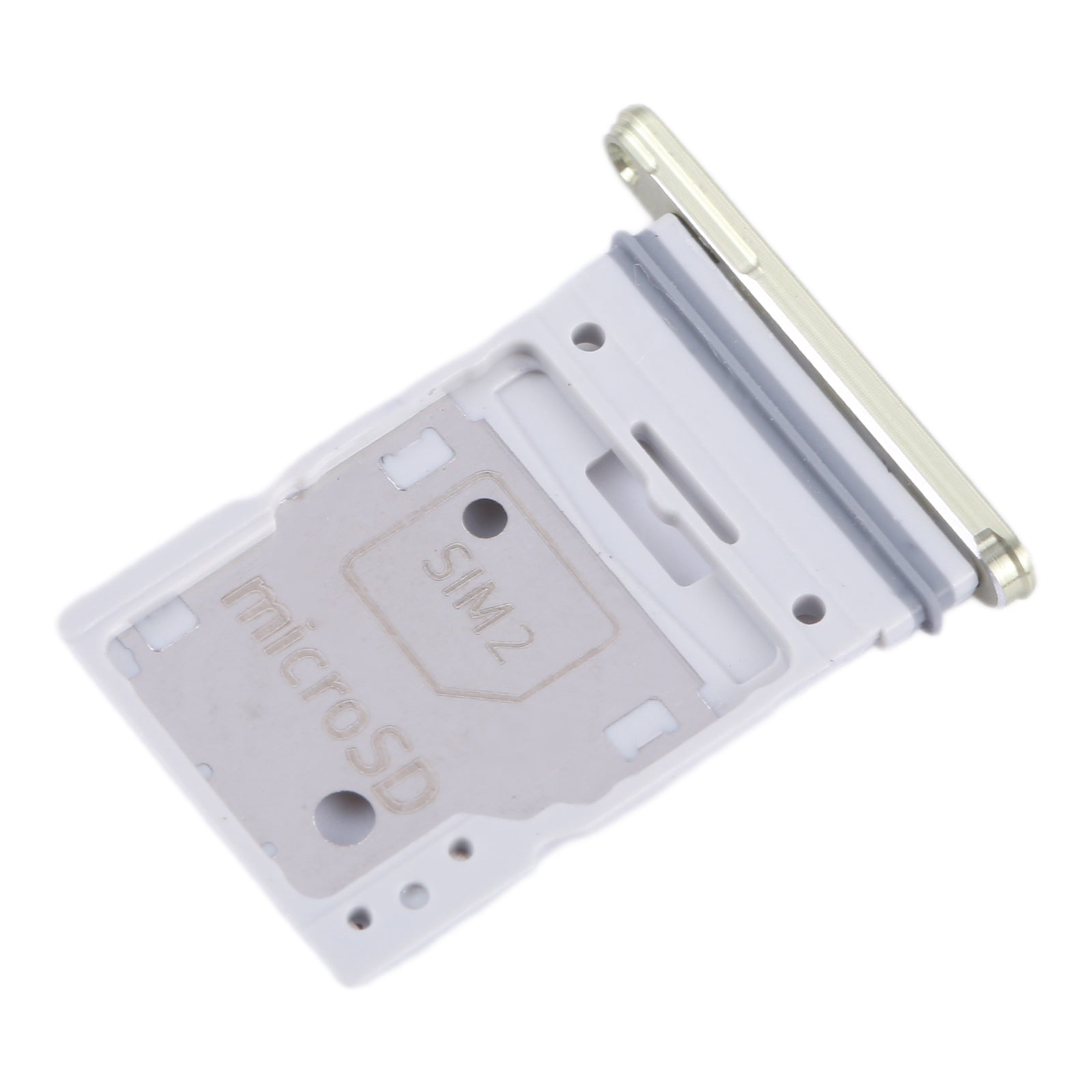 For Samsung Galaxy A55 SM-A556B Original SIM Card Tray + SIM / Micro SD Card Tray (Green)