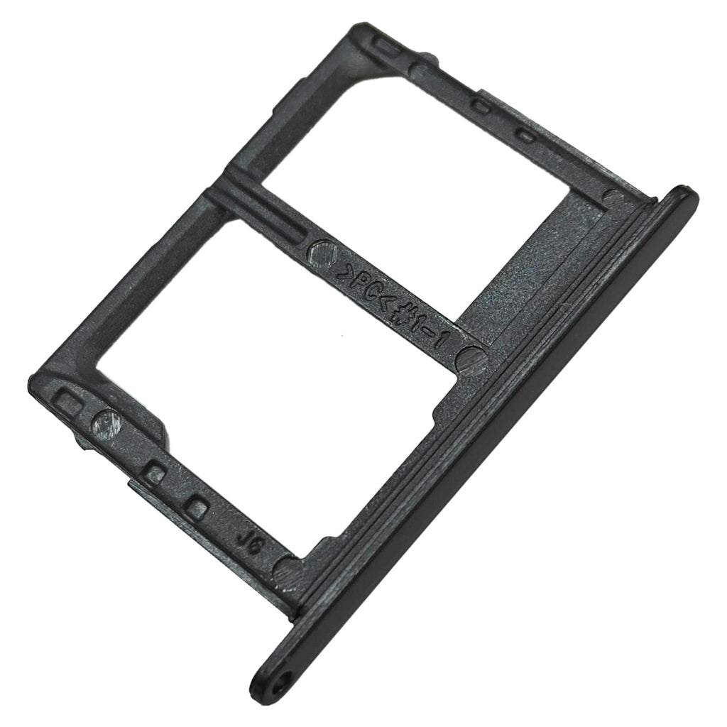 For Samsung Galaxy J6 2018 SM-J600 SIM Card Tray + SIM + Micro SD Card Tray (Black)