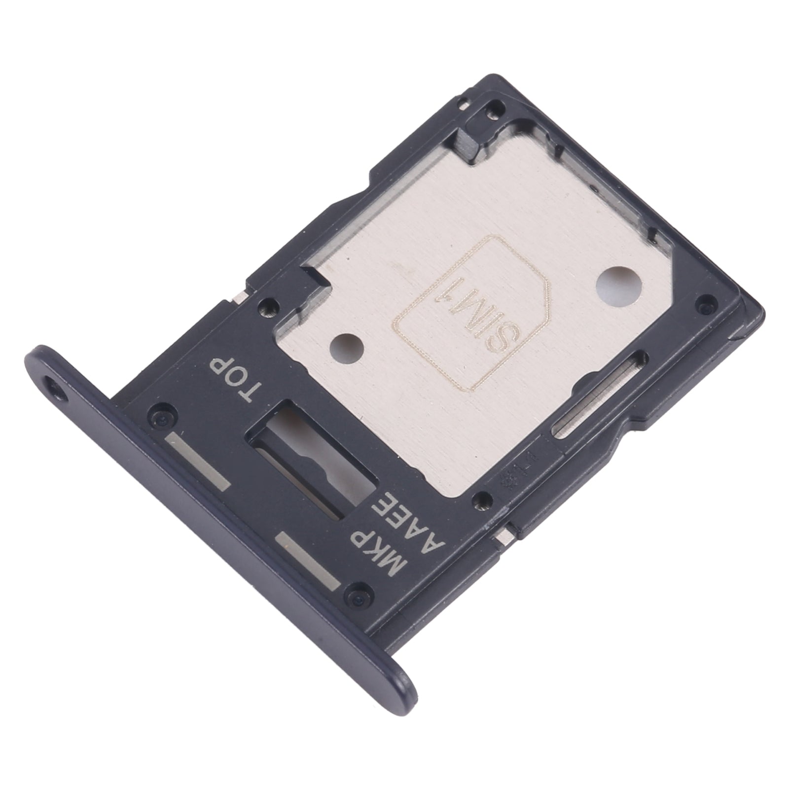 For Samsung Galaxy A15 4G SM-A155F Original SIM Card Tray + SIM / Micro SD Card Tray (Black)