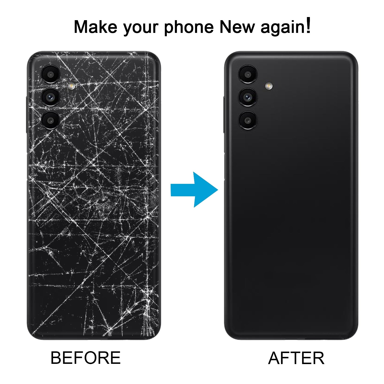 For Samsung Galaxy A13 5G SM-A136B Original Battery Back Cover(Black)