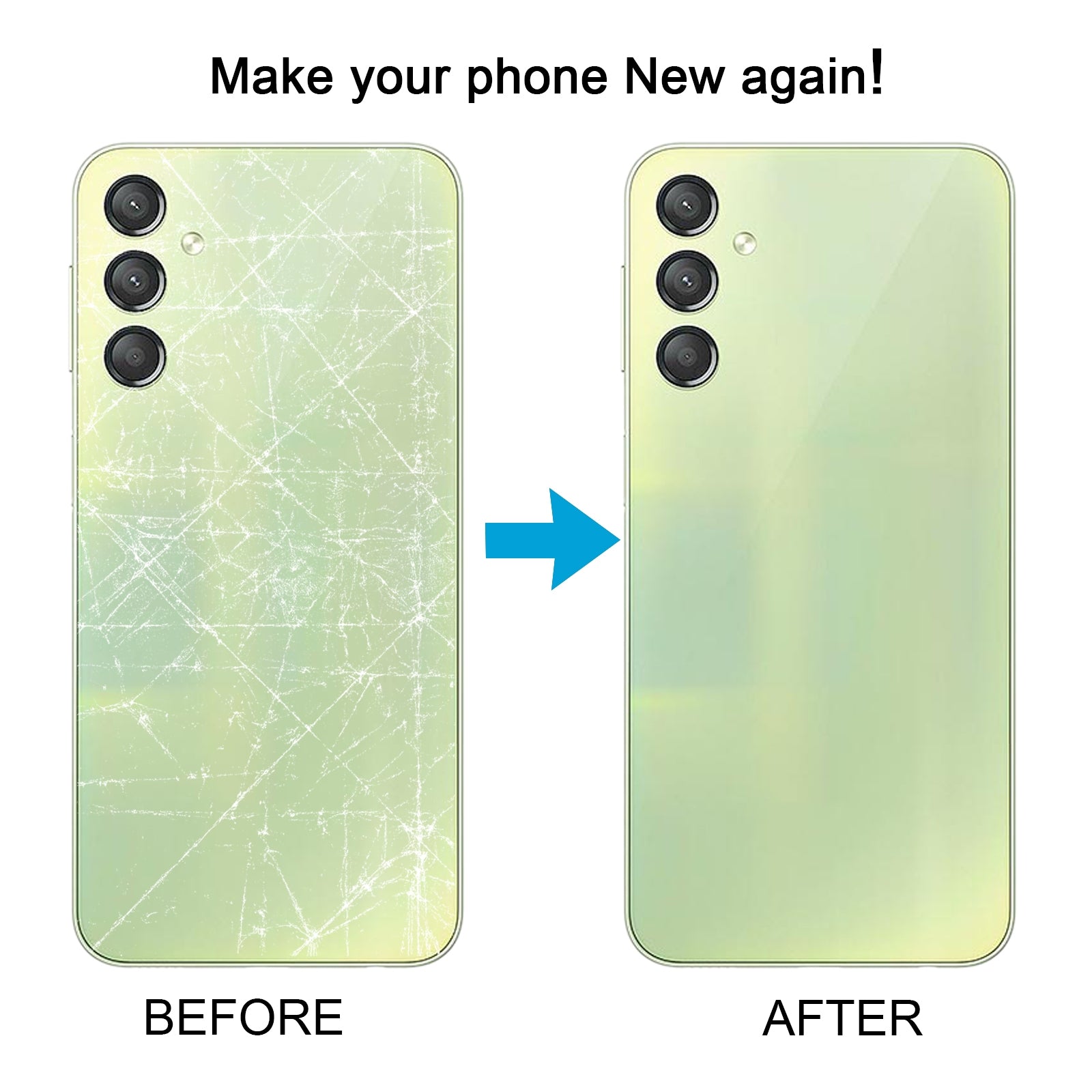 For Samsung Galaxy A24 4G SM-A245F Original Battery Back Cover(Green)