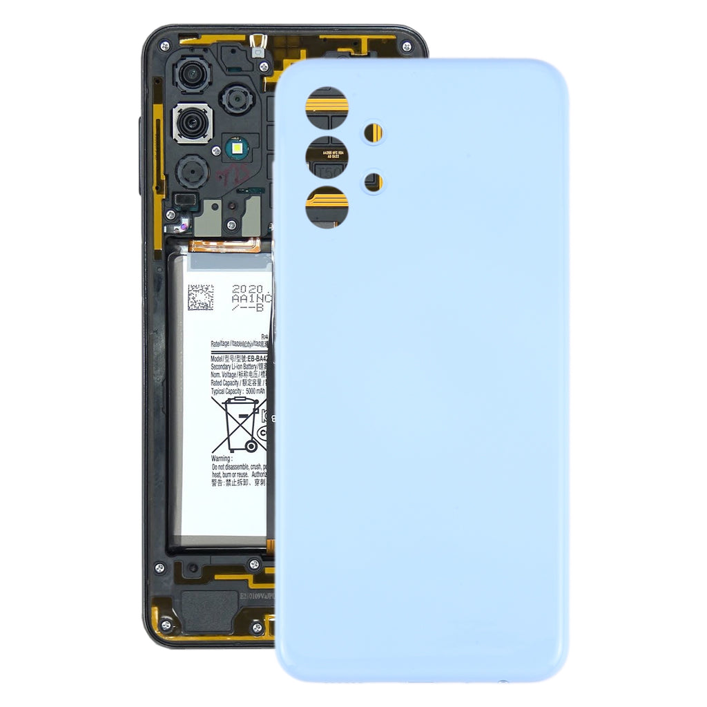 For Samsung Galaxy A13 SM-A137F Original Battery Back Cover(Blue)