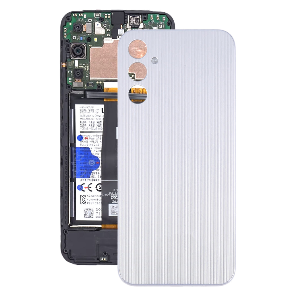 For Samsung Galaxy A14 SM-A145F Original Battery Back Cover(Silver)