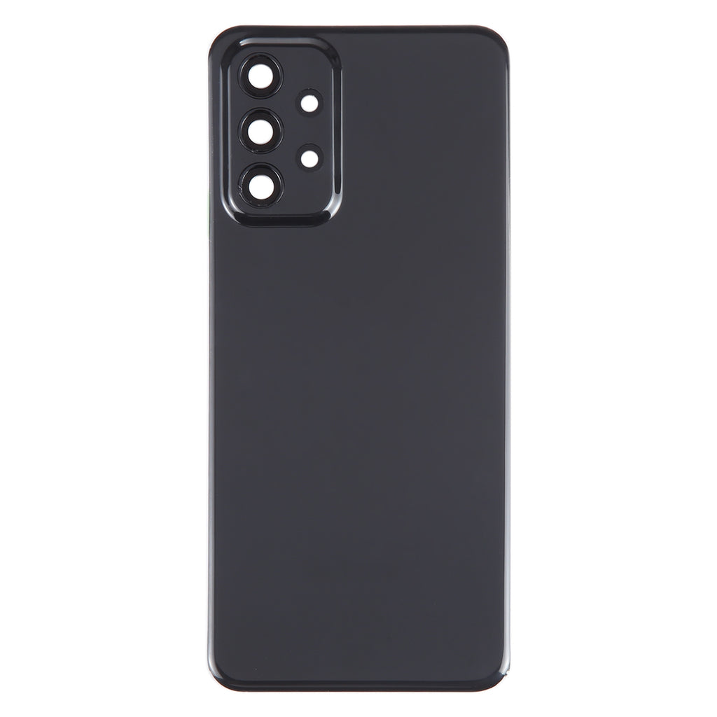 For Samsung Galaxy A23 4G SM-A235F Original Battery Back Cover with Camera Lens Frame (Black)