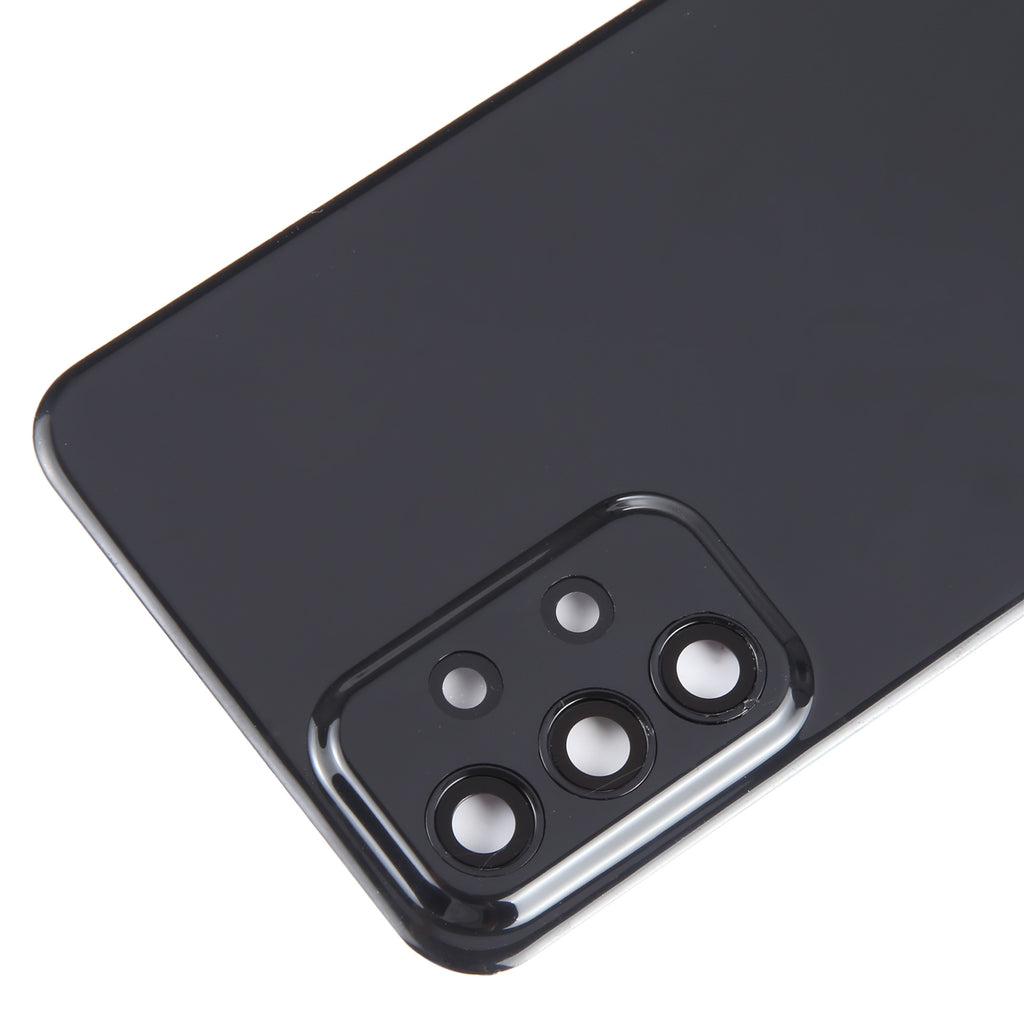 For Samsung Galaxy A23 4G SM-A235F Original Battery Back Cover with Camera Lens Frame (Black)