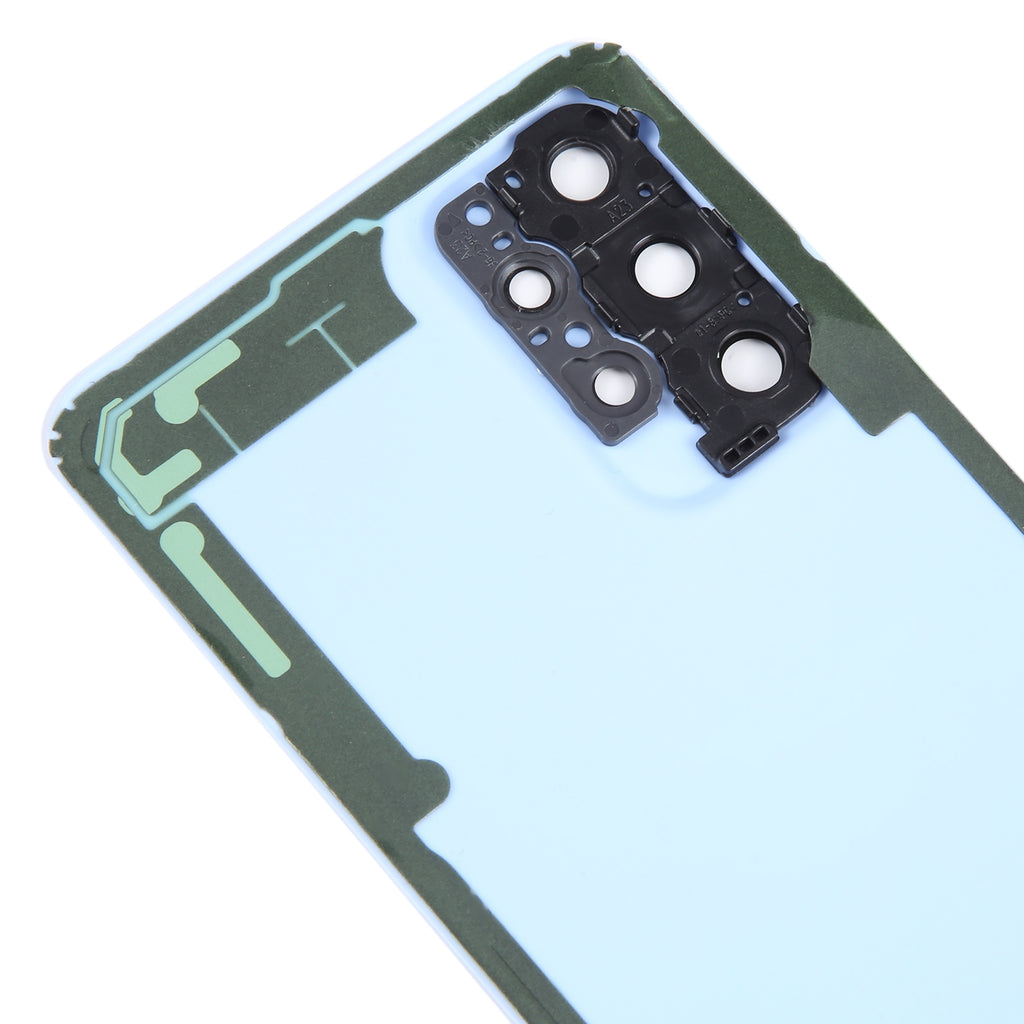 For Samsung Galaxy A23 4G SM-A235F Original Battery Back Cover with Camera Lens Frame(Blue)