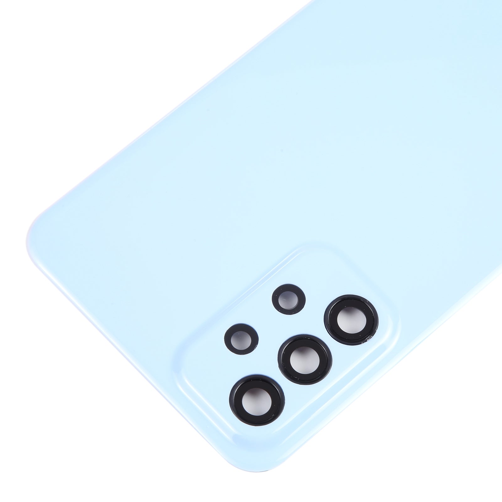 For Samsung Galaxy A23 4G SM-A235F Original Battery Back Cover with Camera Lens Frame(Blue)