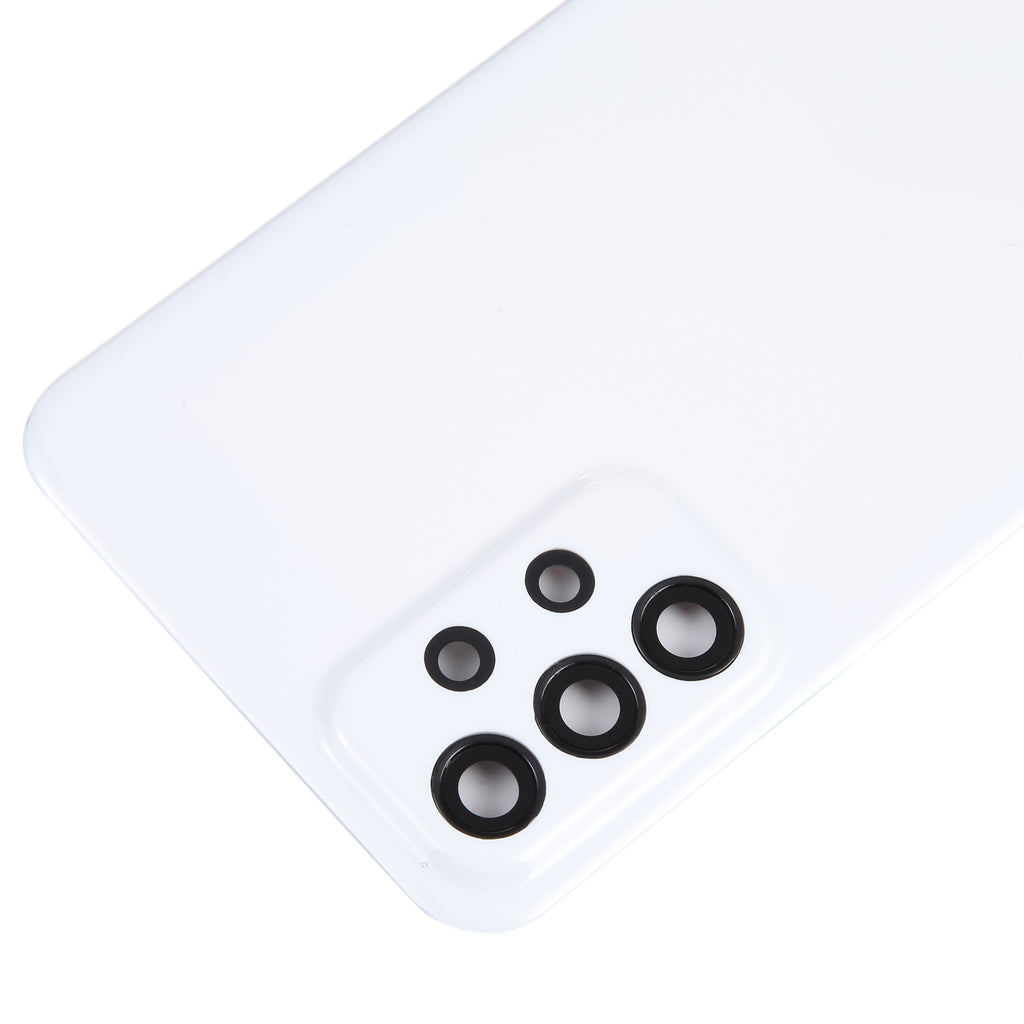 For Samsung Galaxy A23 4G SM-A235F Original Battery Back Cover with Camera Lens Frame(White)