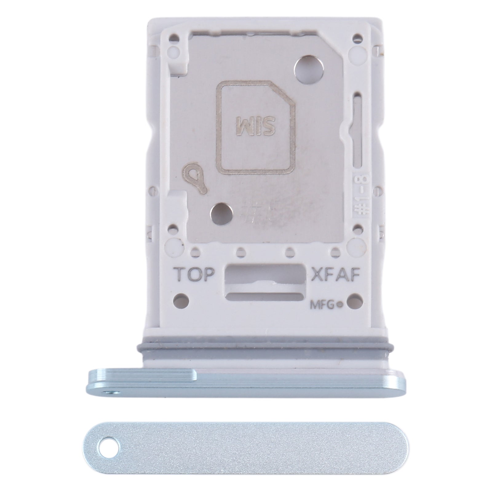 For Samsung Galaxy Tab S9 Ultra 5G SM-X916 Original SIM + Micro SD Card Tray (Green)