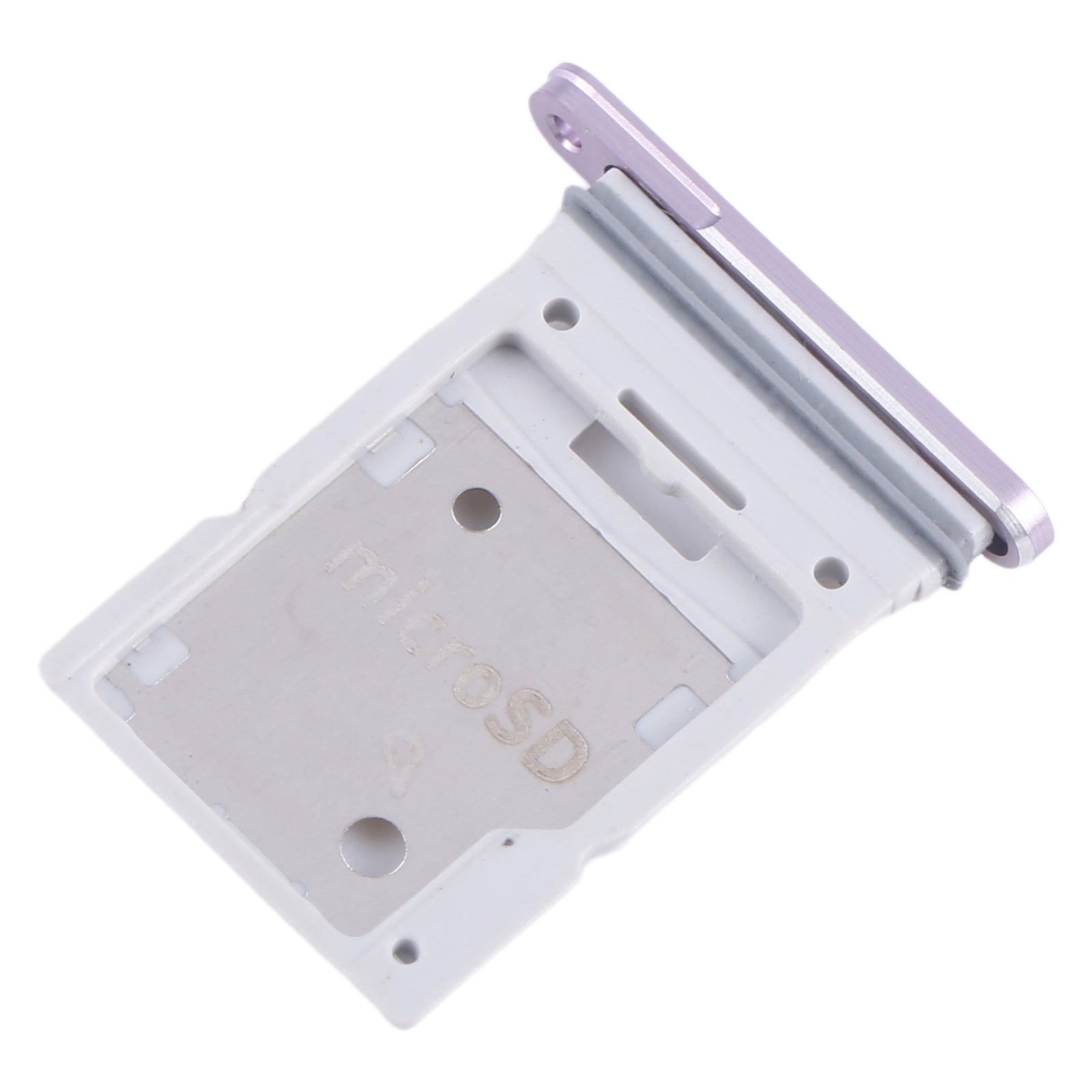 For Samsung Galaxy Tab S9 Ultra 5G SM-X916 Original SIM + Micro SD Card Tray (Purple)