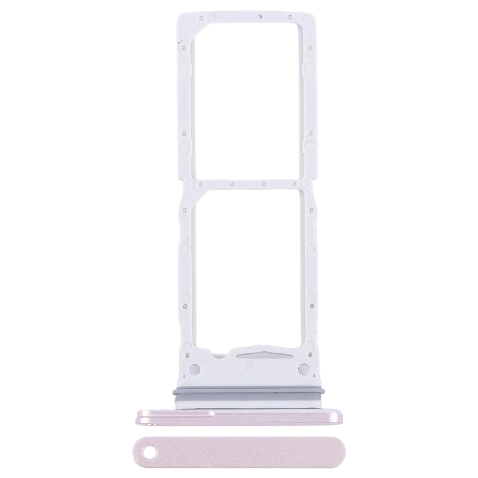 For Samsung Galaxy Z Fold6 SM-F956B Original SIM Card Tray + SIM Card Tray (Pink)