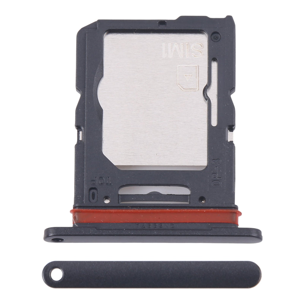 For Samsung Galaxy M55 SM-M556B Original SIM Card Tray + SIM Card Tray / Micro SD Card Tray (Black)