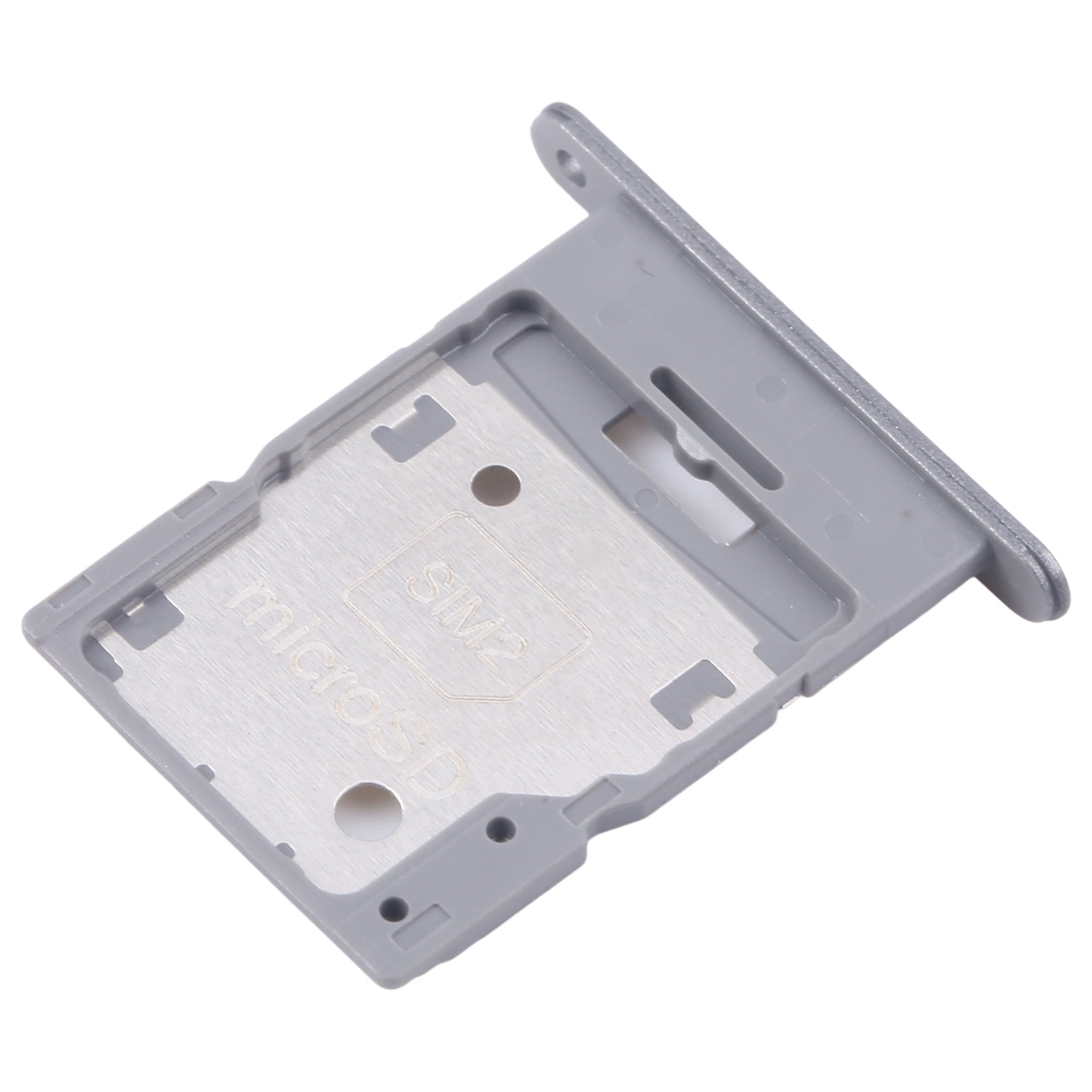 For Samsung Galaxy M15 SM-M156B Original SIM Card Tray + SIM Card Tray / Micro SD Card Tray (Grey)