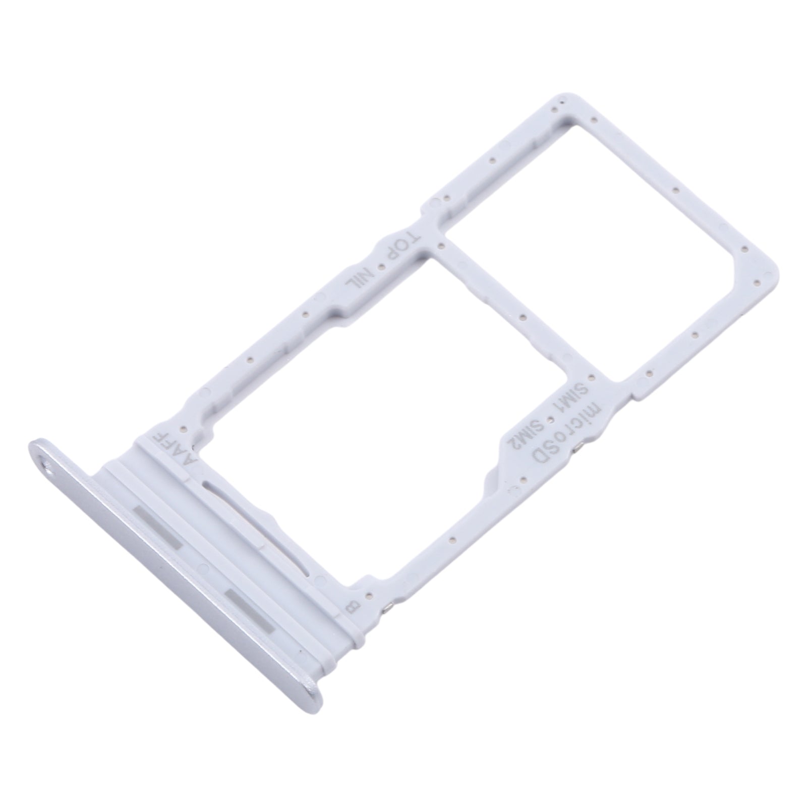 For Samsung Galaxy A16 5G SM-A166B Original SIM + SIM / Micro SD Card Tray (Silver)