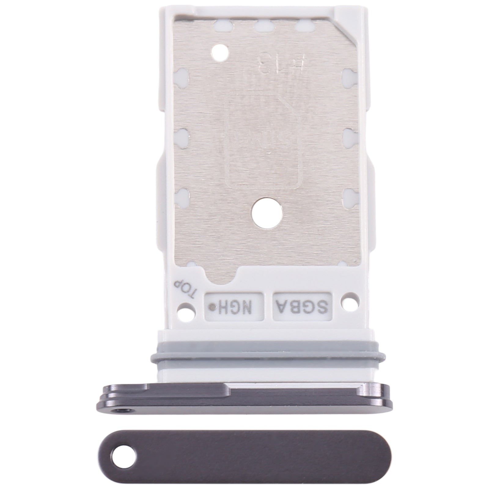For Samsung Galaxy S25 / S25+ SM-S931/S936 Original SIM Card Tray + SIM Card Tray (Black)