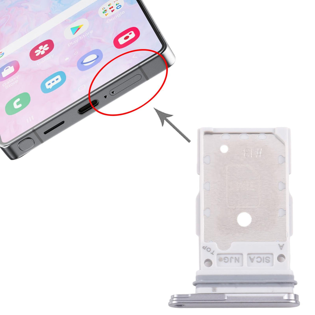 For Samsung Galaxy S25 / S25+ SM-S931/S936 Original SIM Card Tray + SIM Card Tray (Gold)