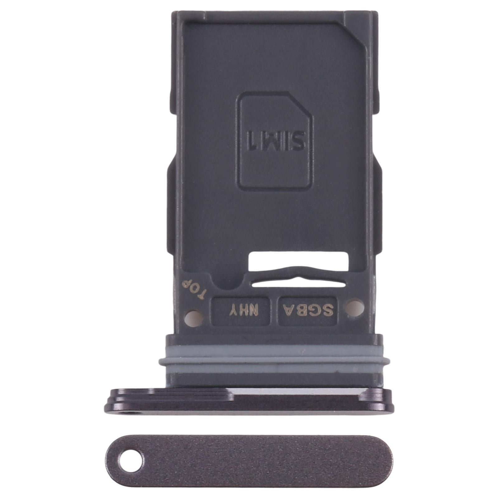 For Samsung Galaxy S24 FE SM-S721B Original SIM Card Tray (Black)
