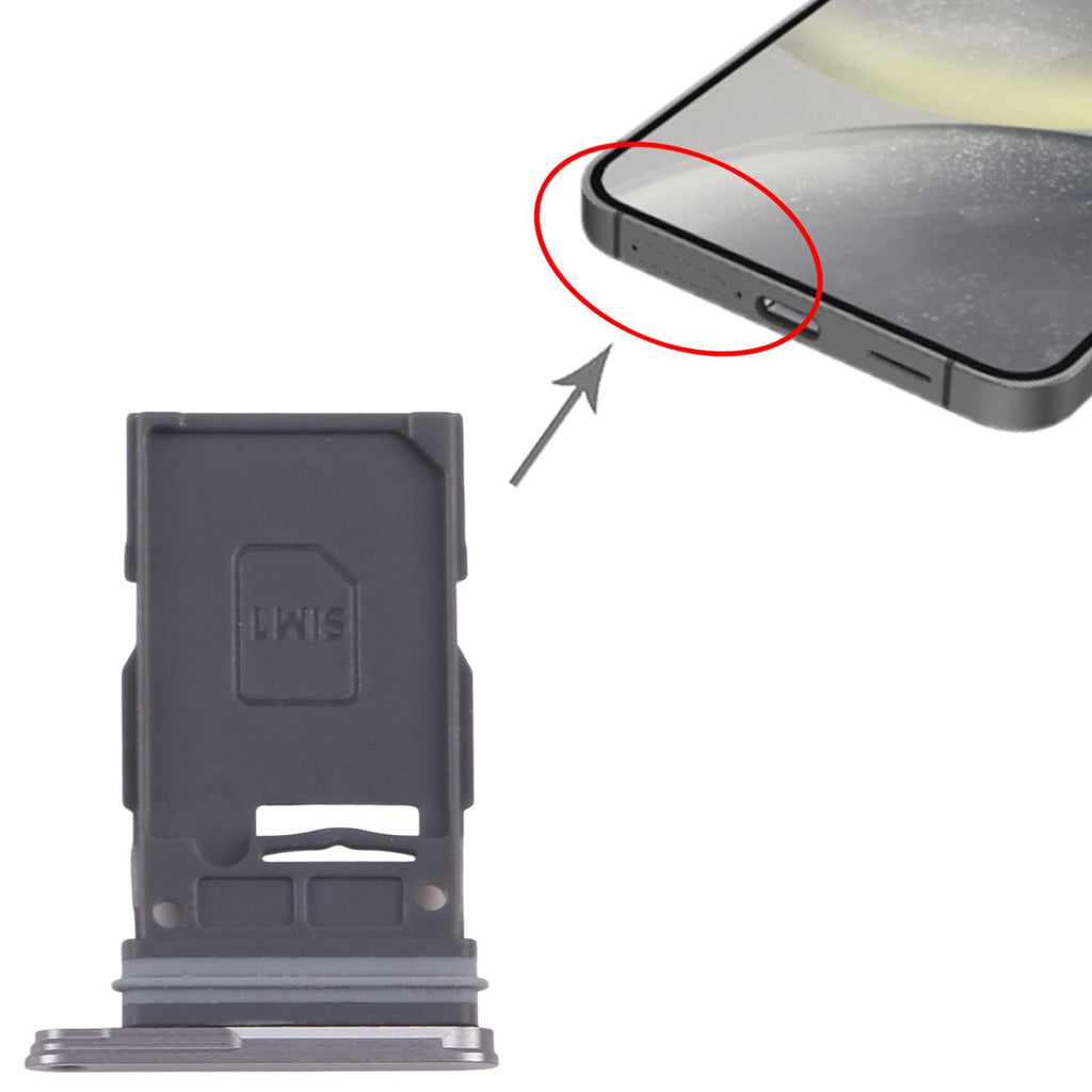 For Samsung Galaxy S25 / S25+ SM-S931B/S936B Original SIM Card Tray (Grey)
