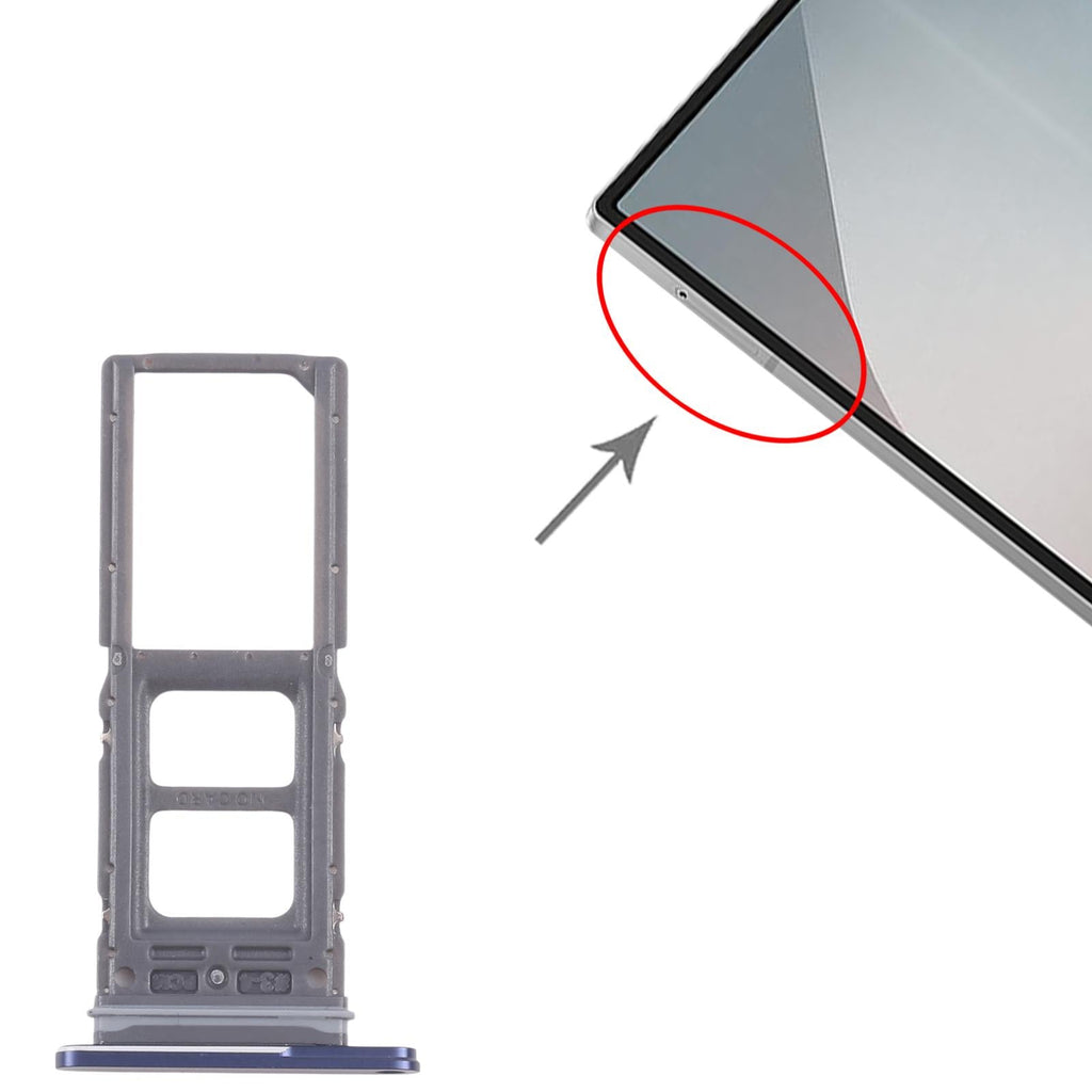 For Samsung Galaxy Z Fold6 SM-F956B Original SIM Card Tray (Blue)