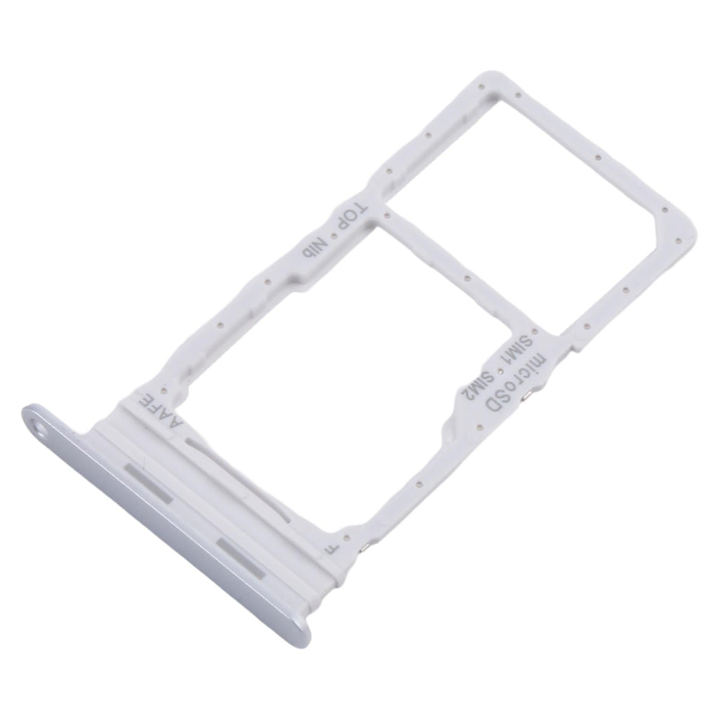 For Samsung Galaxy A16 SM-A165F Original SIM Card Tray + SIM / Micro SD Card Tray (Silver)