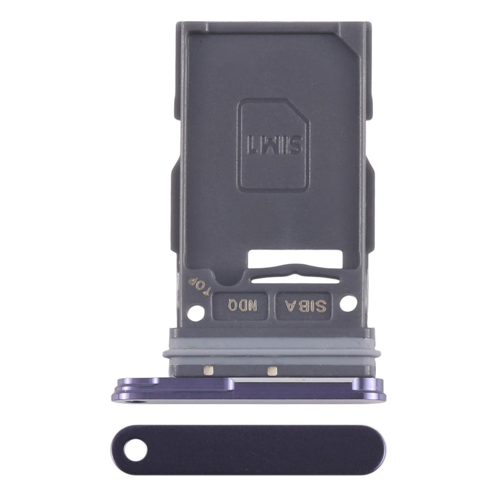 For Samsung Galaxy S24 SM-S921U Original SIM Card Tray (Purple)