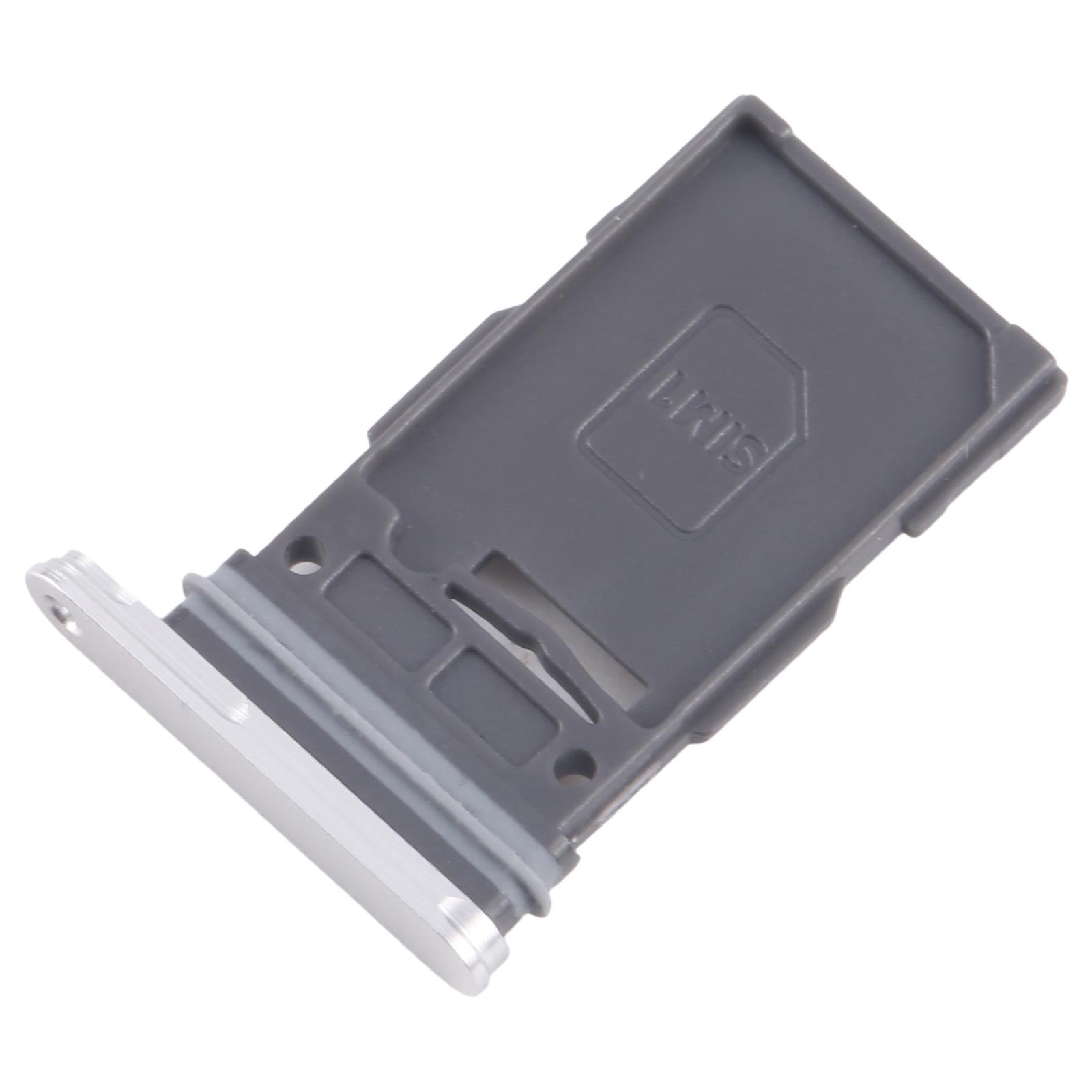 For Samsung Galaxy S24 SM-S921U Original SIM Card Tray (Silver)