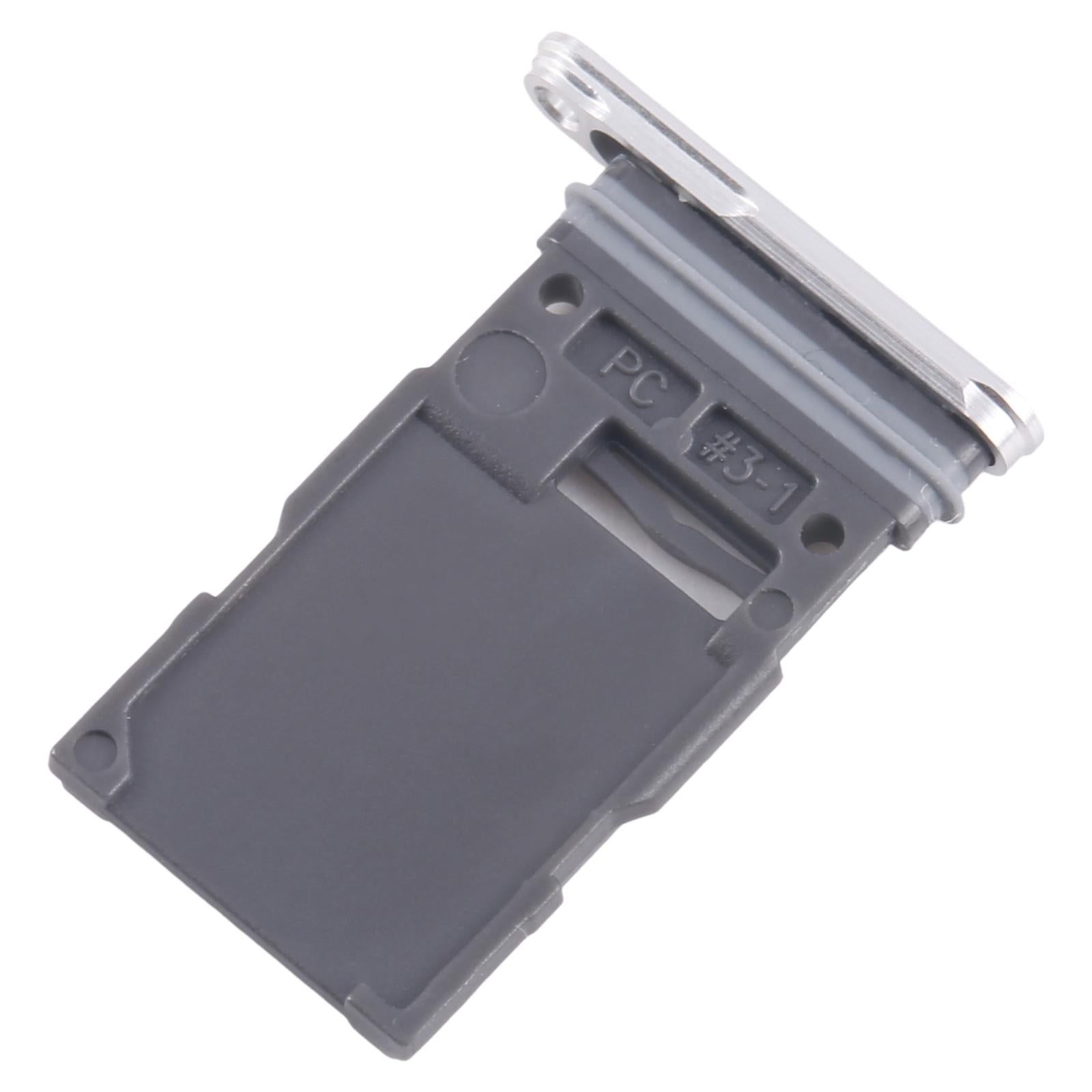 For Samsung Galaxy S24 SM-S921U Original SIM Card Tray (Silver)