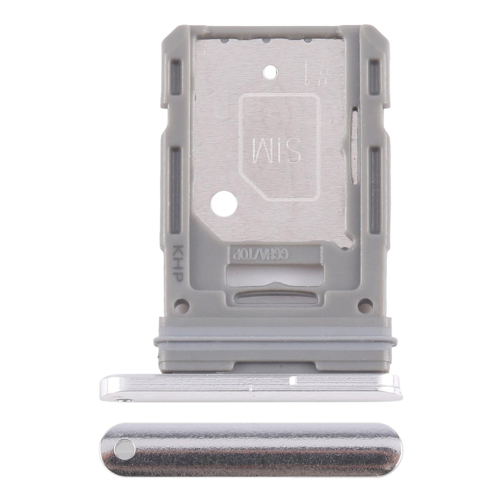 For Samsung Galaxy S20 FE SM-G780F Original SIM Card Tray (Silver)