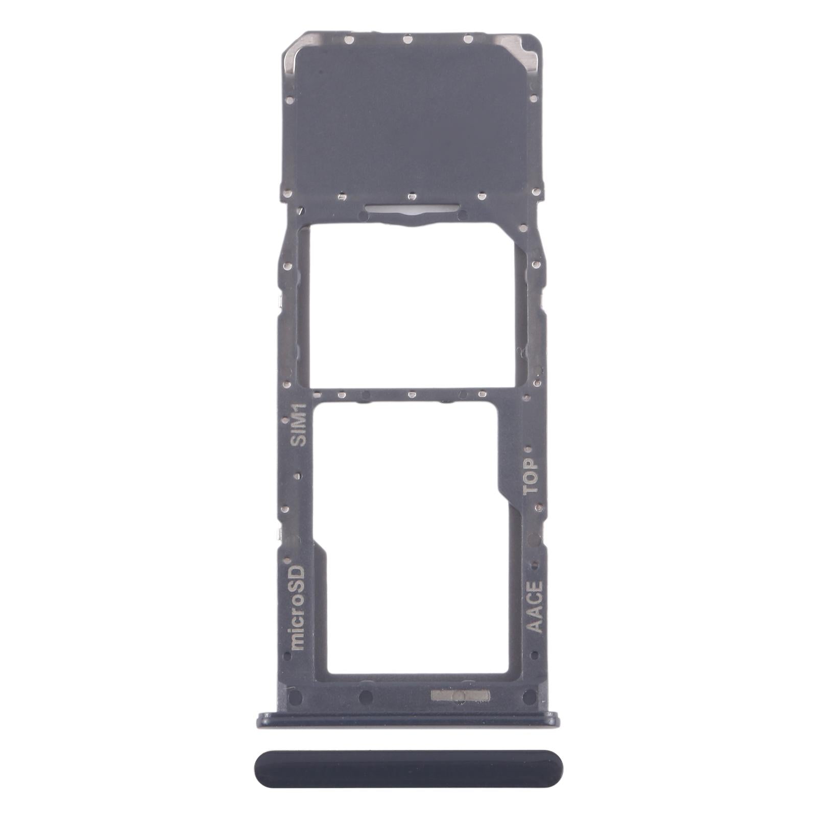 For Samsung Galaxy A13 SM-A135 Original SIM + Micro SD Card Tray (Black)