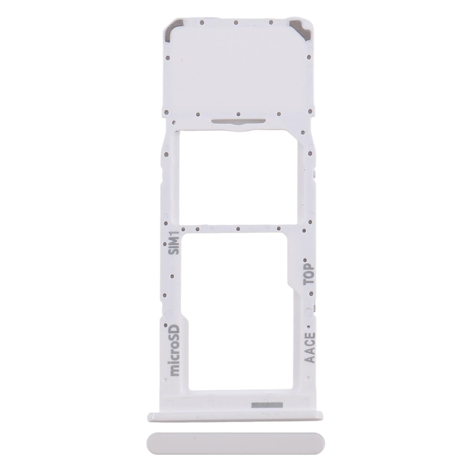 For Samsung Galaxy A13 SM-A135 Original SIM + Micro SD Card Tray (White)