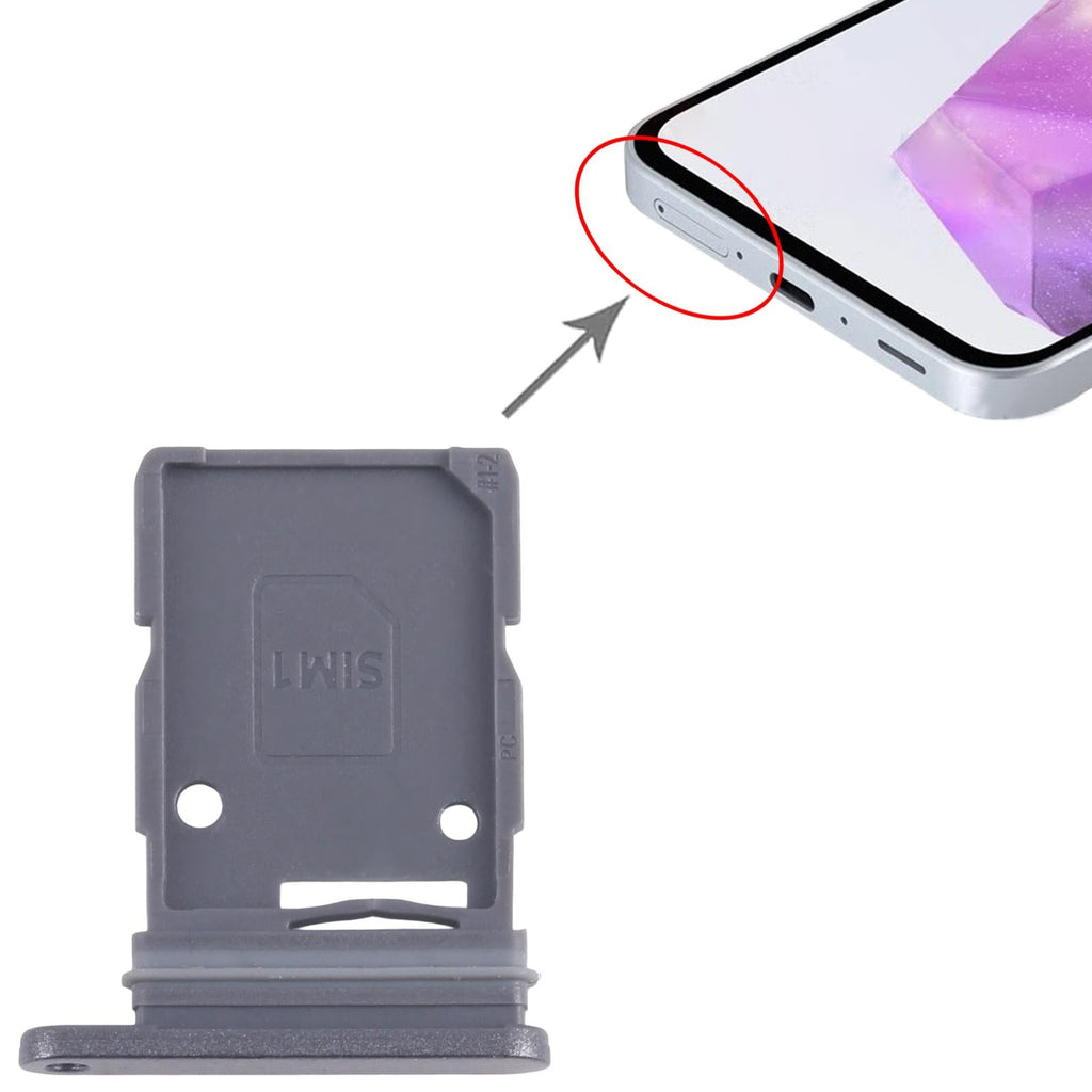 For Samsung Galaxy A36 SM-A366B Original SIM Card Tray (Black)