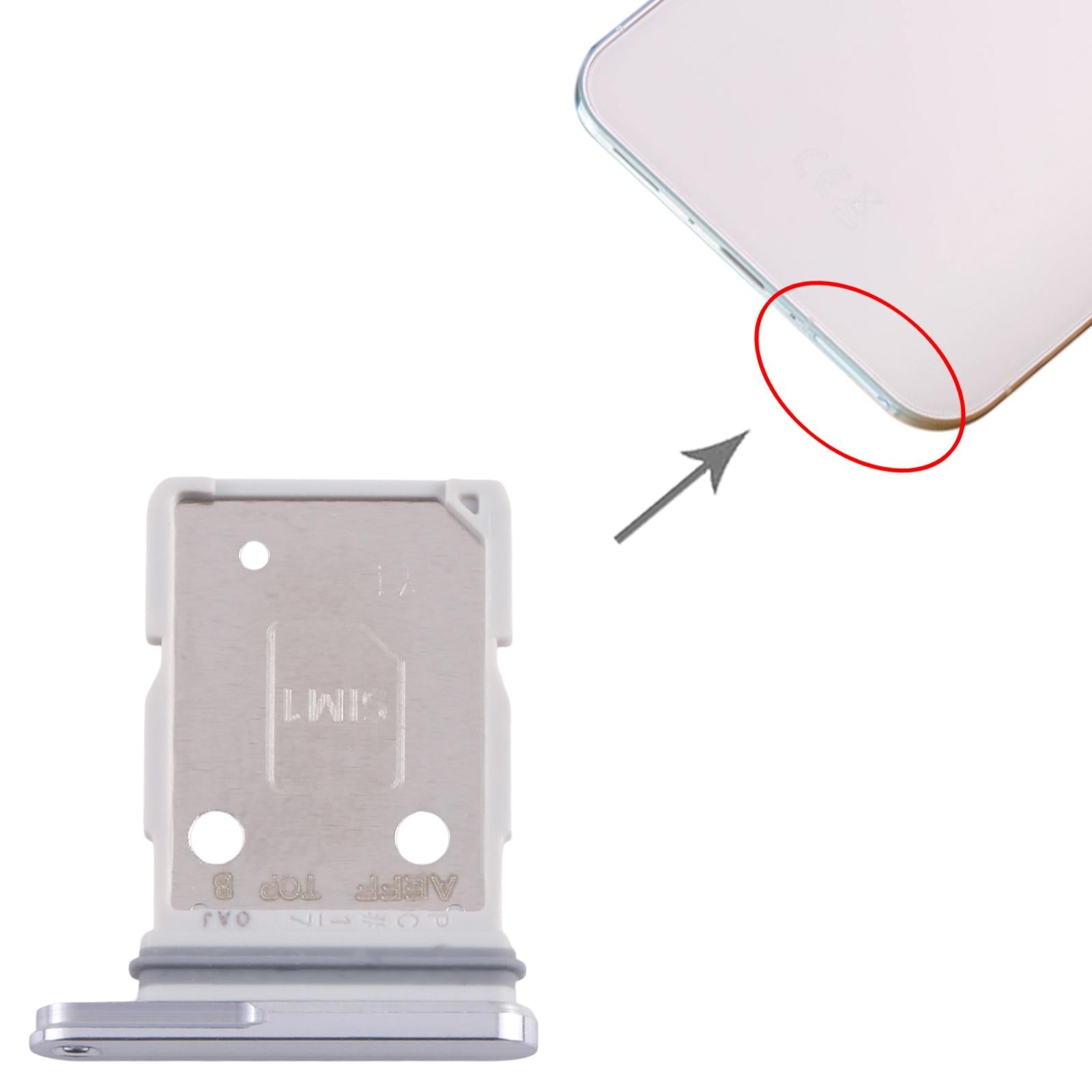 For Samsung Galaxy A56 SM-A566B Original SIM + SIM Card Tray (White)