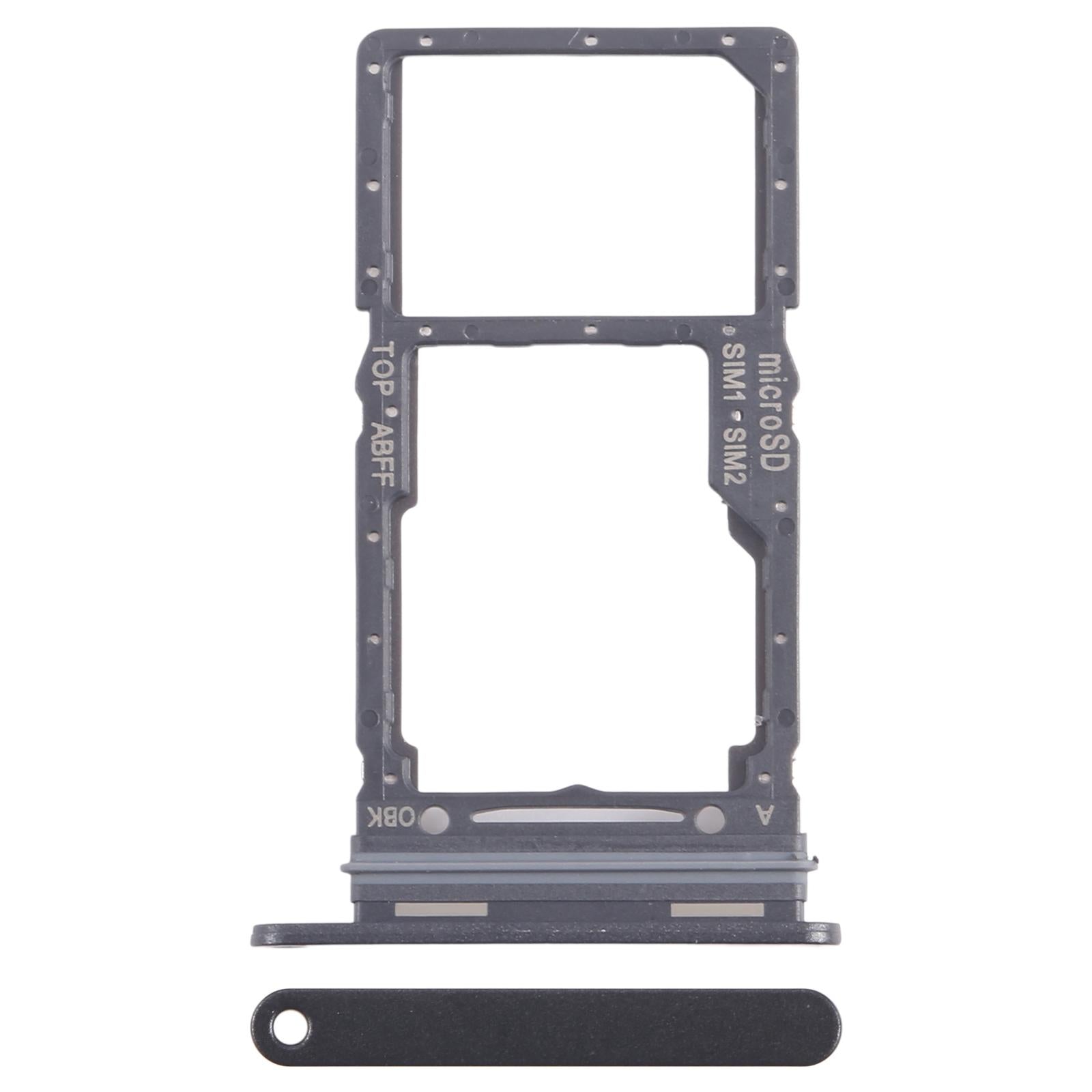 For Samsung Galaxy A26 SM-A266B Original SIM + SIM / Micro SD Card Tray (Black)