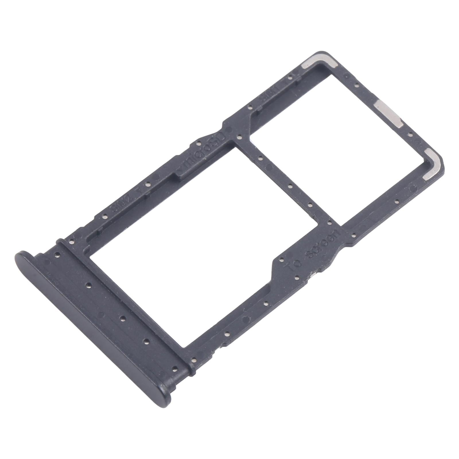For Samsung Galaxy A06 5G SM-A066B Original SIM + SIM / Micro SD Card Tray (Black)