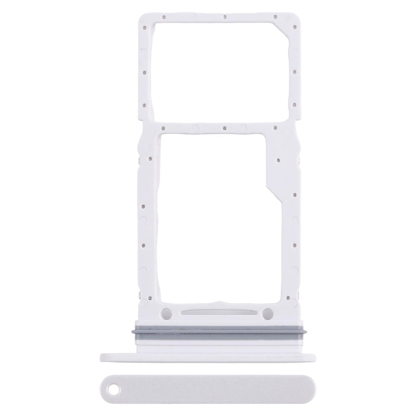 For Samsung Galaxy A26 SM-A266U Original SIM + Micro SD Card Tray (Silver)