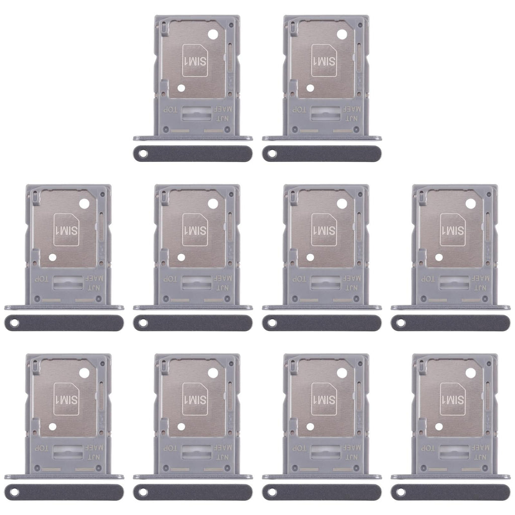 For Samsung Galaxy M35 5G SM-M356B 10pcs Original SIM + SIM / Micro SD Card Tray (Grey)